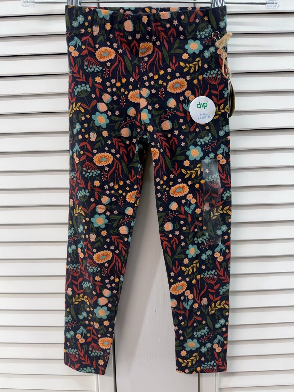 dip Girls' size 4T Floral Print Leggings